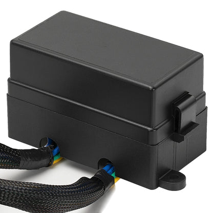 Car Modified 12 Slots Relay Fuse Box with Cable, 12V 5 Pin, 12V 4 Pin