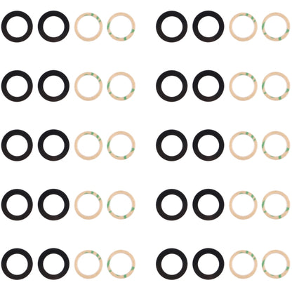 10set Back Camera Lens, For Samsung Galaxy M54 SM-M546B, For Samsung Galaxy M14 SM-M146B, For Samsung Galaxy A24 4G SM-A245F, For Samsung Galaxy F04 SM-E045F, For Samsung Galaxy A14 SM-A145F, For Samsung Galaxy M04 SM-M045F�����������������������������...