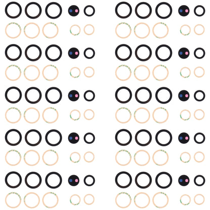 10set Back Camera Lens, For Samsung Galaxy M54 SM-M546B, For Samsung Galaxy M14 SM-M146B, For Samsung Galaxy A24 4G SM-A245F, For Samsung Galaxy F04 SM-E045F, For Samsung Galaxy A14 SM-A145F, For Samsung Galaxy M04 SM-M045F�����������������������������...
