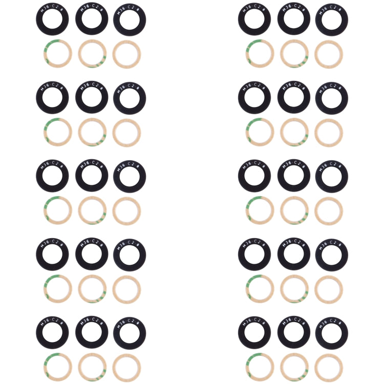 10set Back Camera Lens, For Samsung Galaxy M54 SM-M546B, For Samsung Galaxy M14 SM-M146B, For Samsung Galaxy A24 4G SM-A245F, For Samsung Galaxy F04 SM-E045F, For Samsung Galaxy A14 SM-A145F, For Samsung Galaxy M04 SM-M045F�����������������������������...