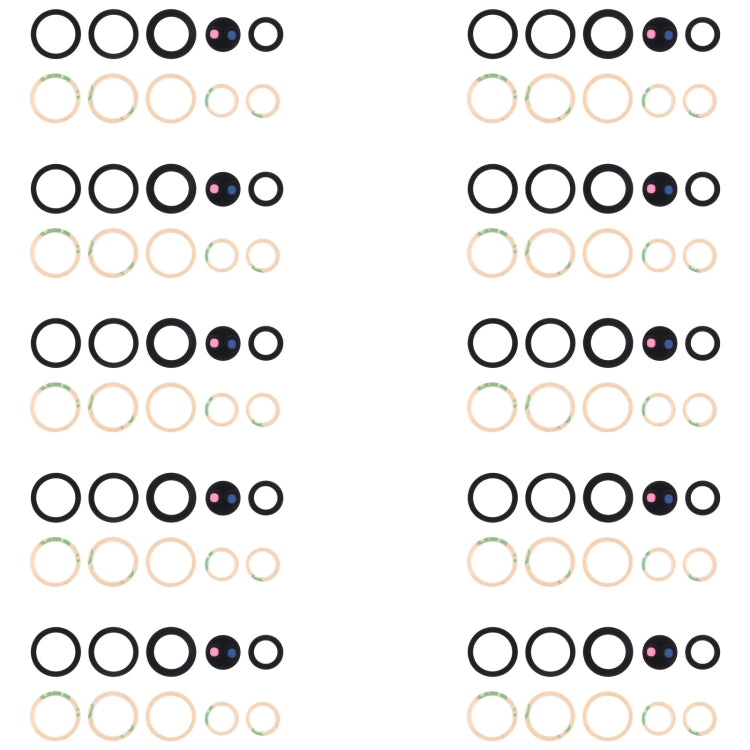 10set Back Camera Lens, For Samsung Galaxy M54 SM-M546B, For Samsung Galaxy M14 SM-M146B, For Samsung Galaxy A24 4G SM-A245F, For Samsung Galaxy F04 SM-E045F, For Samsung Galaxy A14 SM-A145F, For Samsung Galaxy M04 SM-M045F�����������������������������...