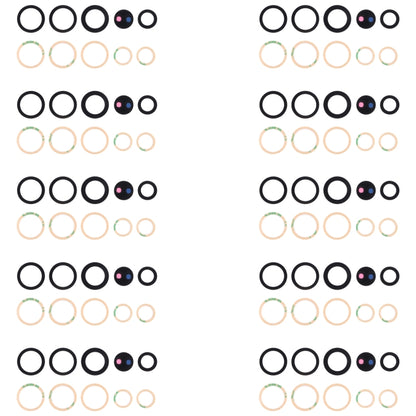 10set Back Camera Lens, For Samsung Galaxy M54 SM-M546B, For Samsung Galaxy M14 SM-M146B, For Samsung Galaxy A24 4G SM-A245F, For Samsung Galaxy F04 SM-E045F, For Samsung Galaxy A14 SM-A145F, For Samsung Galaxy M04 SM-M045F�����������������������������...