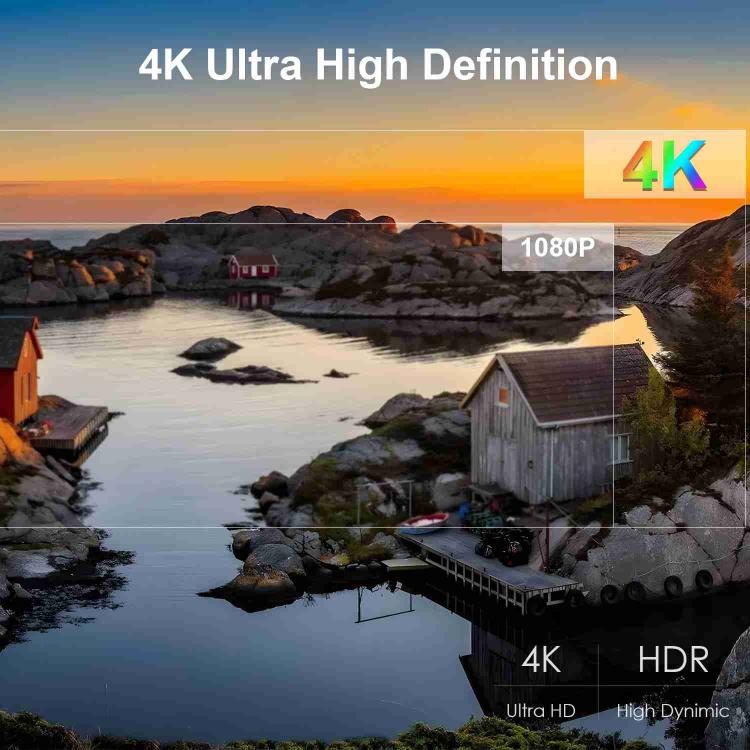 TX98 Pro 4K Ultra HD Android 14.0 Smart TV Box with Remote Control, Allwinner H618 Quad-Core