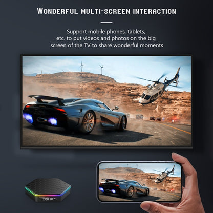 T95Z Plus 8K WiFi6 Android 12.0 Smart TV Box with Remote Control, Allwinner H618 Quad-Core, 2GB+16GB, 4GB+32GB, 4GB+64GB, 4GB+128GB