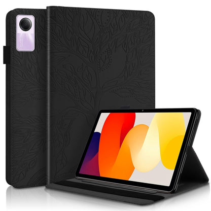 Life Tree Series Horizontal Flip Leather Tablet Case