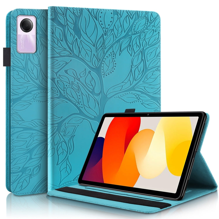 Life Tree Series Horizontal Flip Leather Tablet Case