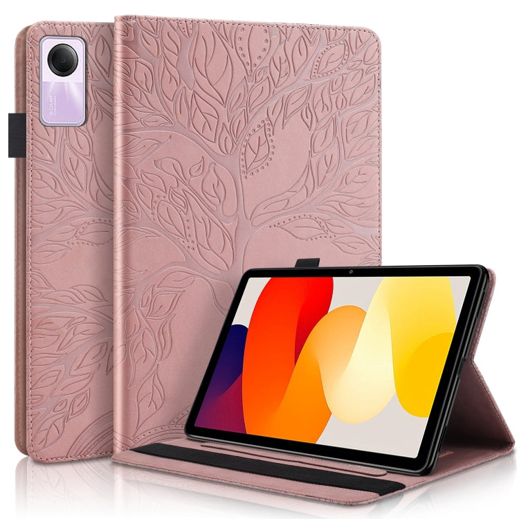 Life Tree Series Horizontal Flip Leather Tablet Case