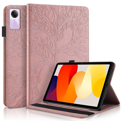 Life Tree Series Horizontal Flip Leather Tablet Case