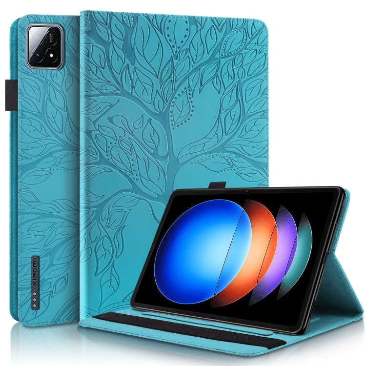 Life Tree Series Horizontal Flip Leather Tablet Case