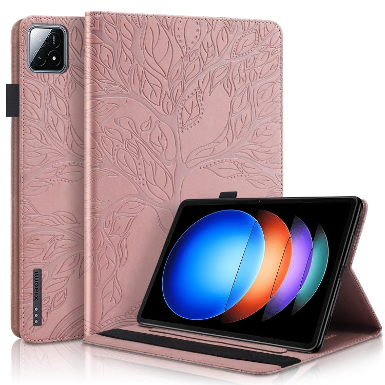 Life Tree Series Horizontal Flip Leather Tablet Case