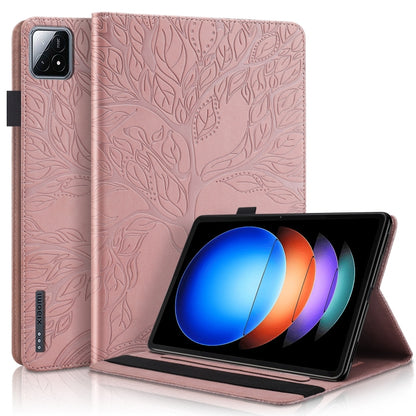 Life Tree Series Horizontal Flip Leather Tablet Case