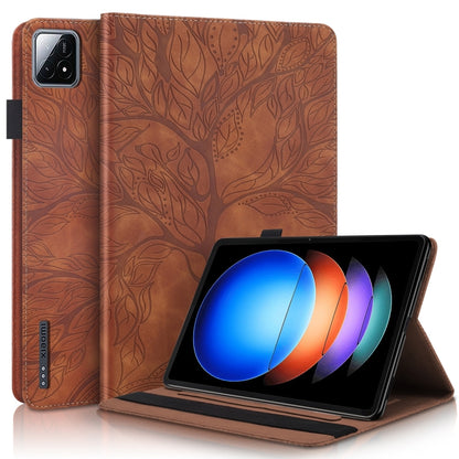Life Tree Series Horizontal Flip Leather Tablet Case