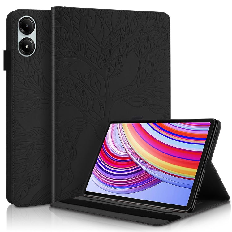 Life Tree Series Horizontal Flip Leather Tablet Case