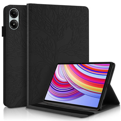 Life Tree Series Horizontal Flip Leather Tablet Case