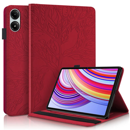 Life Tree Series Horizontal Flip Leather Tablet Case