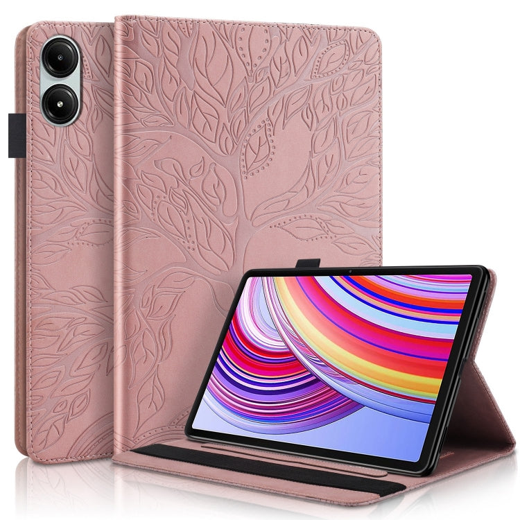 Life Tree Series Horizontal Flip Leather Tablet Case