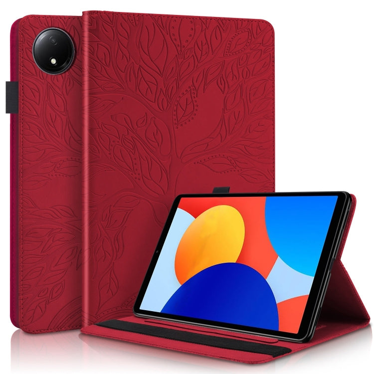 Life Tree Series Horizontal Flip Leather Tablet Case