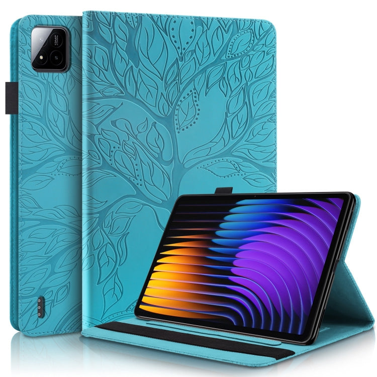 Life Tree Series Horizontal Flip Leather Tablet Case