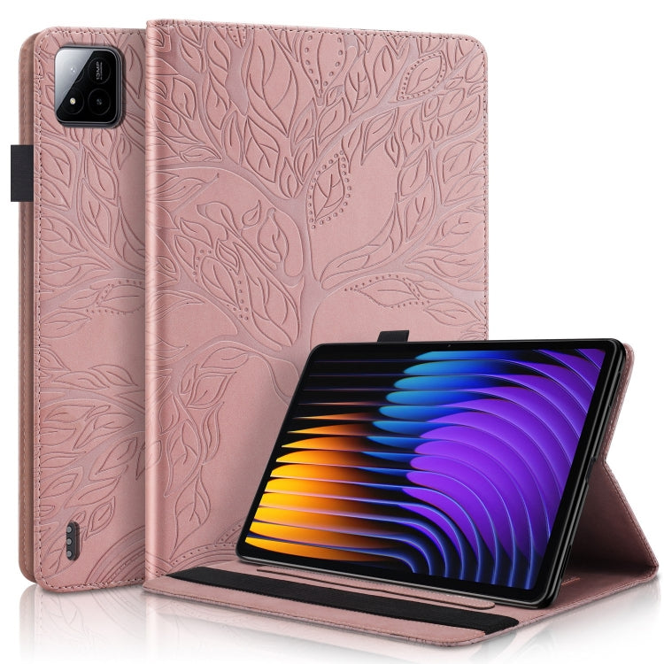 Life Tree Series Horizontal Flip Leather Tablet Case