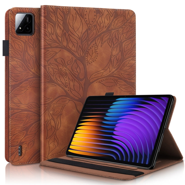 Life Tree Series Horizontal Flip Leather Tablet Case