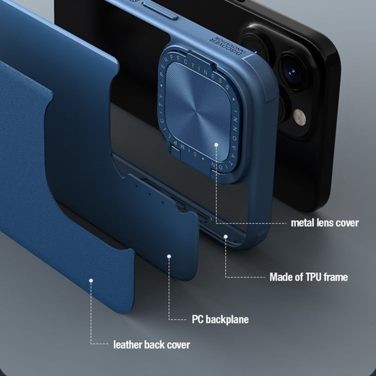 NILLKIN CamShield Prop Series PC + TPU Phone Case, For iPhone 15 Pro Max
