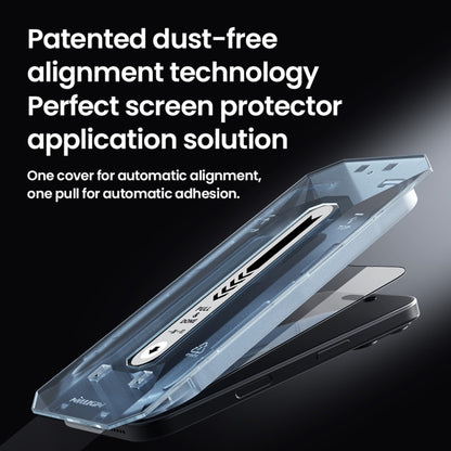 NILLKIN CP+Pro Explosion-proof Tempered Glass Film, For iPhone 16 Pro Max, For iPhone 16 Pro, For iPhone 16 Plus, For iPhone 16, For iPhone 15 Pro Max