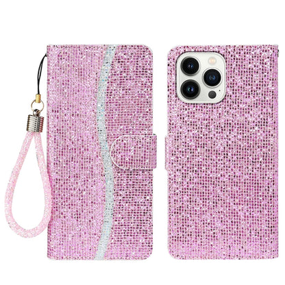 Glitter Powder Filp Leather Phone Case