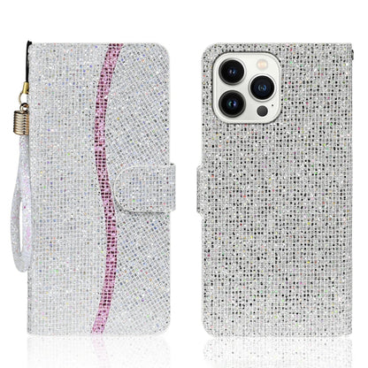 Glitter Powder Filp Leather Phone Case
