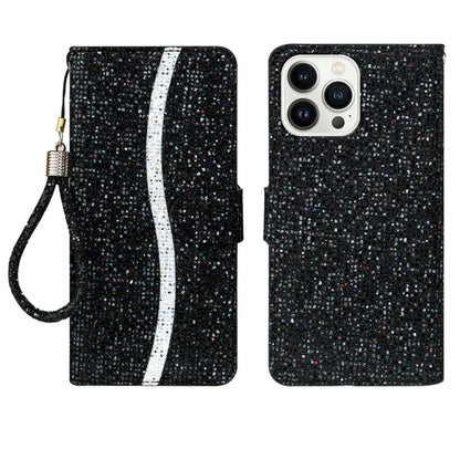 Glitter Powder Filp Leather Phone Case