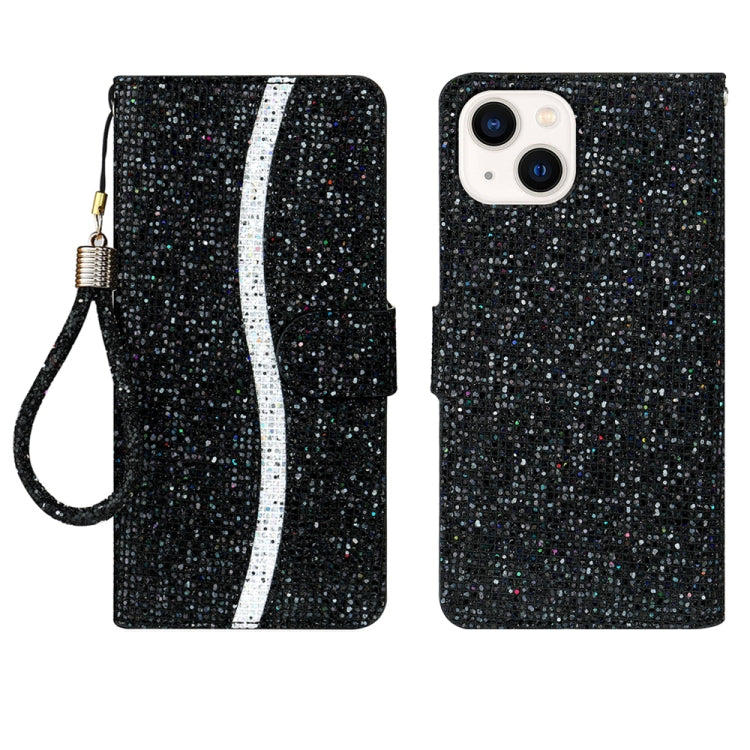 Glitter Powder Filp Leather Phone Case