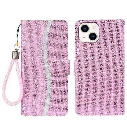 Glitter Powder Filp Leather Phone Case