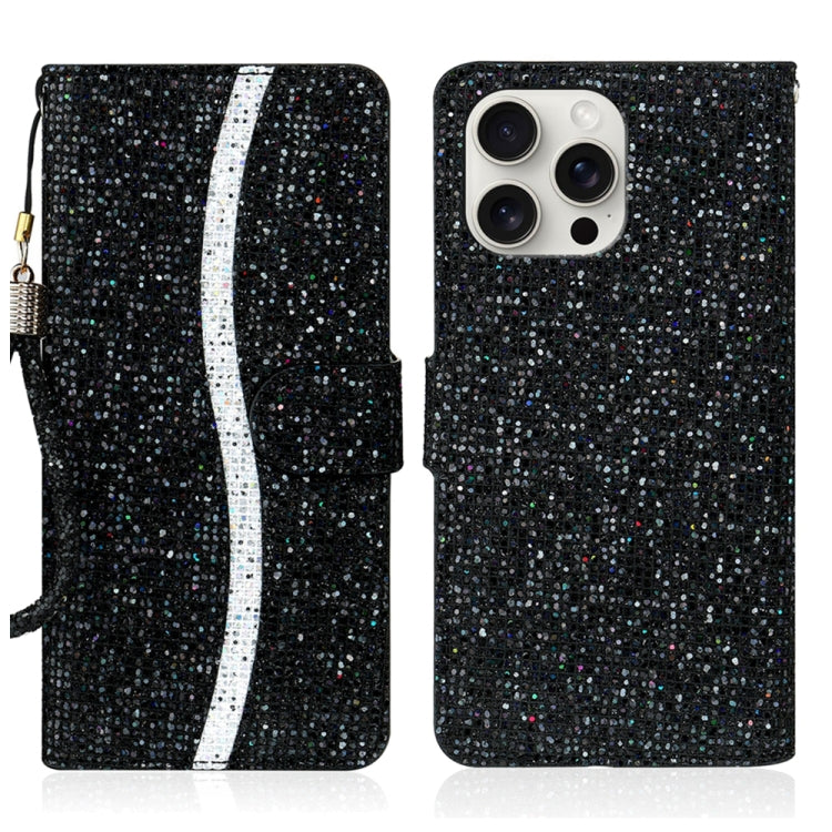 Glitter Powder Filp Leather Phone Case