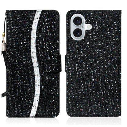 Glitter Powder Filp Leather Phone Case