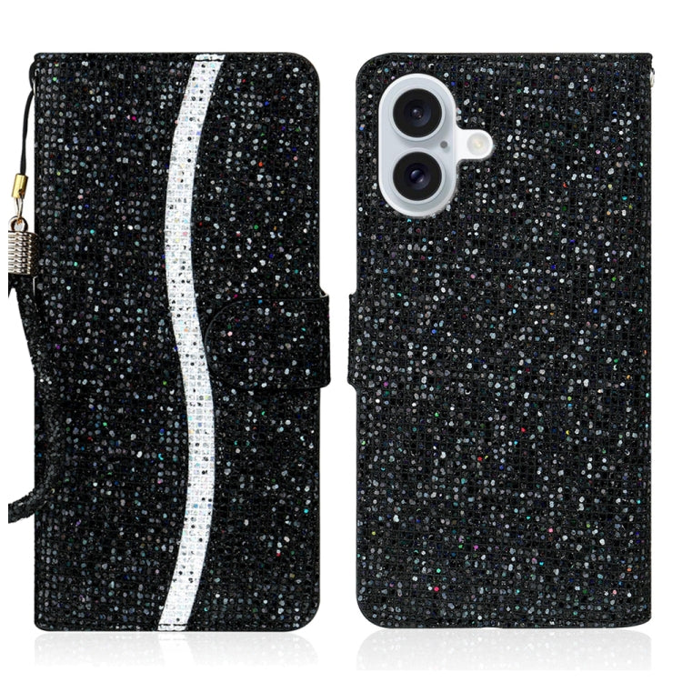 Glitter Powder Filp Leather Phone Case
