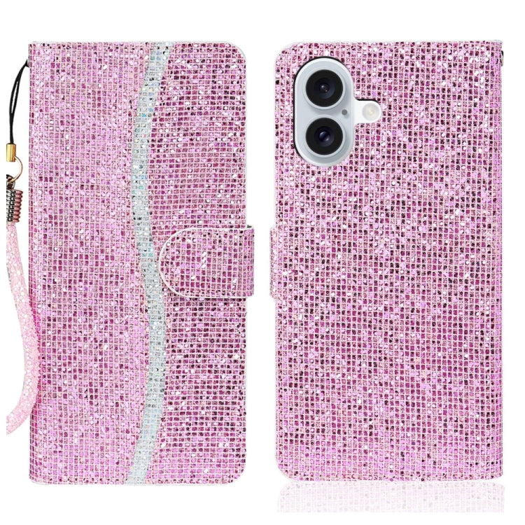 Glitter Powder Filp Leather Phone Case