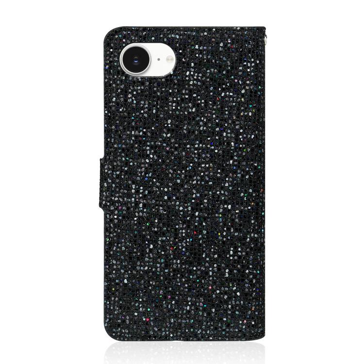 Glitter Powder Filp Leather Phone Case, For iPhone 17e / 16e, For iPhone 17 Pro Max, For iPhone 17 Pro, For iPhone 17, For iPhone Air, For iPhone 16 Pro Max, For iPhone 16 Pro, For iPhone 16 Plus, For iPhone 16, For iPhone 15 Pro Max, For iPhone 15 Pro...