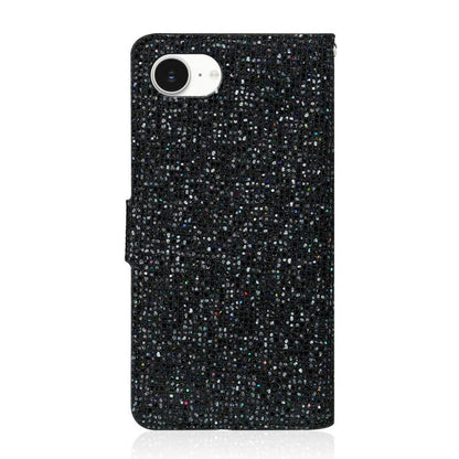 Glitter Powder Filp Leather Phone Case, For iPhone 17e / 16e, For iPhone 17 Pro Max, For iPhone 17 Pro, For iPhone 17, For iPhone Air, For iPhone 16 Pro Max, For iPhone 16 Pro, For iPhone 16 Plus, For iPhone 16, For iPhone 15 Pro Max, For iPhone 15 Pro...
