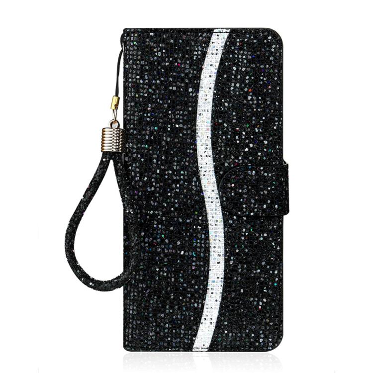 Glitter Powder Filp Leather Phone Case, For iPhone 18 Pro / 17 Pro, For iPhone 18 Pro Max / 17 Pro Max, For iPhone 17e / 16e, For iPhone 17, For iPhone Air, For iPhone 16 Pro Max, For iPhone 16 Pro, For iPhone 16 Plus, For iPhone 16, For iPhone 15 Pro ...