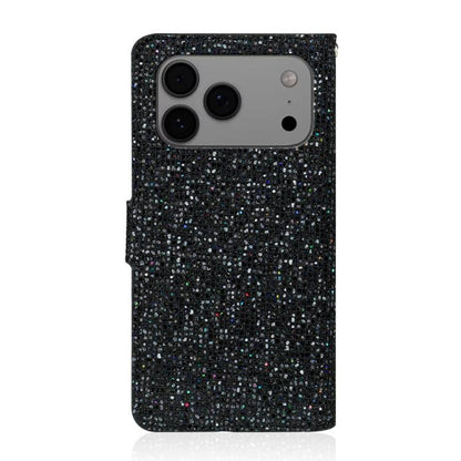 Glitter Powder Filp Leather Phone Case, For iPhone 18 Pro / 17 Pro, For iPhone 18 Pro Max / 17 Pro Max, For iPhone 17e / 16e, For iPhone 17, For iPhone Air, For iPhone 16 Pro Max, For iPhone 16 Pro, For iPhone 16 Plus, For iPhone 16, For iPhone 15 Pro ...