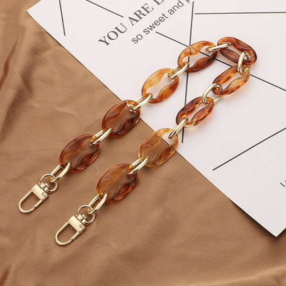 L203 Acrylic Resin Chain Phone Lanyard With Gasket, L203-JS-40cm, L203-JS-60cm, L203-MS-40cm, L203-MS-60cm, L203-A2-JS-60cm, L203-A2-MS-40cm, L203-A2-2LS-40cm, L203-A2-2LS-60cm