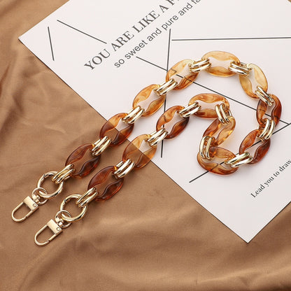L203 Acrylic Resin Chain Phone Lanyard With Gasket, L203-JS-40cm, L203-JS-60cm, L203-MS-40cm, L203-MS-60cm, L203-A2-JS-60cm, L203-A2-MS-40cm, L203-A2-2LS-40cm, L203-A2-2LS-60cm