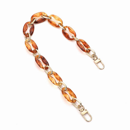 L203 Acrylic Resin Chain Phone Lanyard With Gasket, L203-JS-40cm, L203-JS-60cm, L203-MS-40cm, L203-MS-60cm, L203-A2-JS-60cm, L203-A2-MS-40cm, L203-A2-2LS-40cm, L203-A2-2LS-60cm