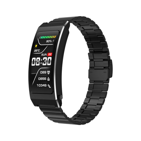 K7 1,14 Zoll TFT-Bildschirm Smart Call Armband, BT-Anruf / Herzfrequenz / Blutdruck / Blutsauerstoff, Stahlarmband, Milanaise-Stahlarmband, Silikonarmband, Lederarmband