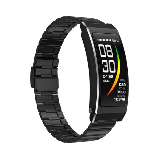 K7 1,14 Zoll TFT-Bildschirm Smart Call Armband, BT-Anruf / Herzfrequenz / Blutdruck / Blutsauerstoff, Stahlarmband, Milanaise-Stahlarmband, Silikonarmband, Lederarmband