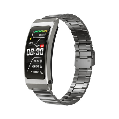 K7 1.14 inch TFT Screen Smart Call Bracelet, BT Call / Heart Rate / Blood Pressure / Blood Oxygen, Steel Strap, Milanese Steel Strap, Silicone Strap, Leather Strap