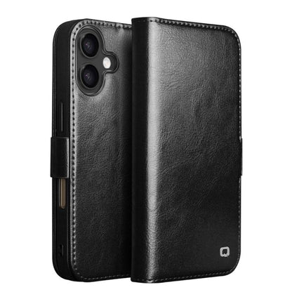 QIALINO Classic 103 Buckle Genuine Leather Phone Case