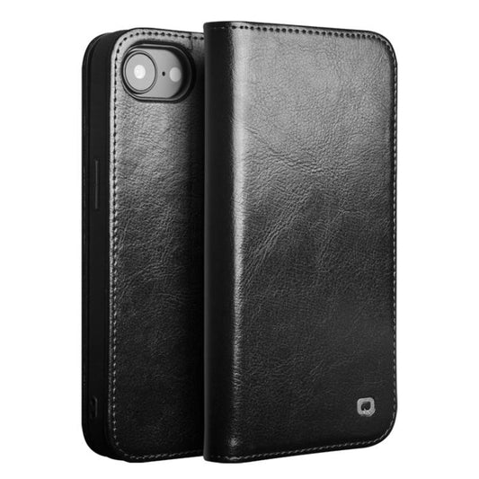 QIALINO Classic Genuine Leather Phone Case, For iPhone 16e / 17e, For iPhone 17 Pro Max, For iPhone 17 Pro, For iPhone 17, For iPhone Air, For iPhone 16 Pro Max, For iPhone 16 Pro, For iPhone 16 Plus, For iPhone 16, For iPhone 15 Pro Max
