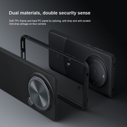 NILLKIN Black Mirror Prop CD Texture Mirror Phone Case, For Huawei Mate 60 Pro/60 Pro+