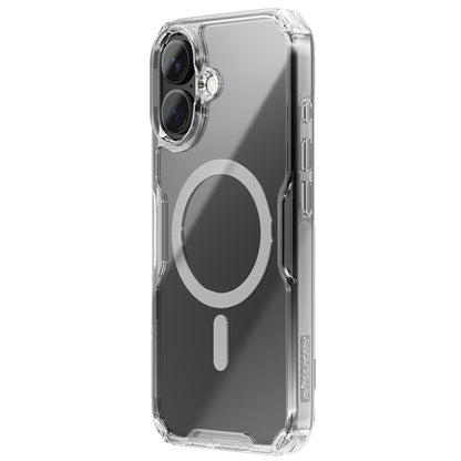 NILLKIN Ultra Clear Magsafe PC + TPU Phone Case, For iPhone 16 Pro Max, For iPhone 16 Pro, For iPhone 16 Plus, For iPhone 15 Plus, For iPhone 15