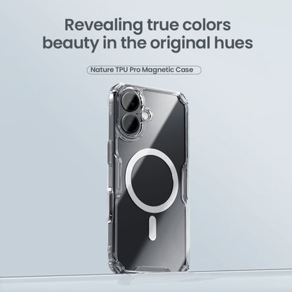 NILLKIN Ultra Clear Magsafe PC + TPU Phone Case, For iPhone 16 Pro Max, For iPhone 16 Pro, For iPhone 16 Plus, For iPhone 15 Plus, For iPhone 15